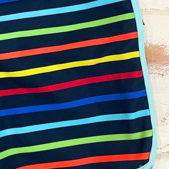 NEW 3T Boys Rainbow Stripe Swim Trunks - Picture 2 of 5
